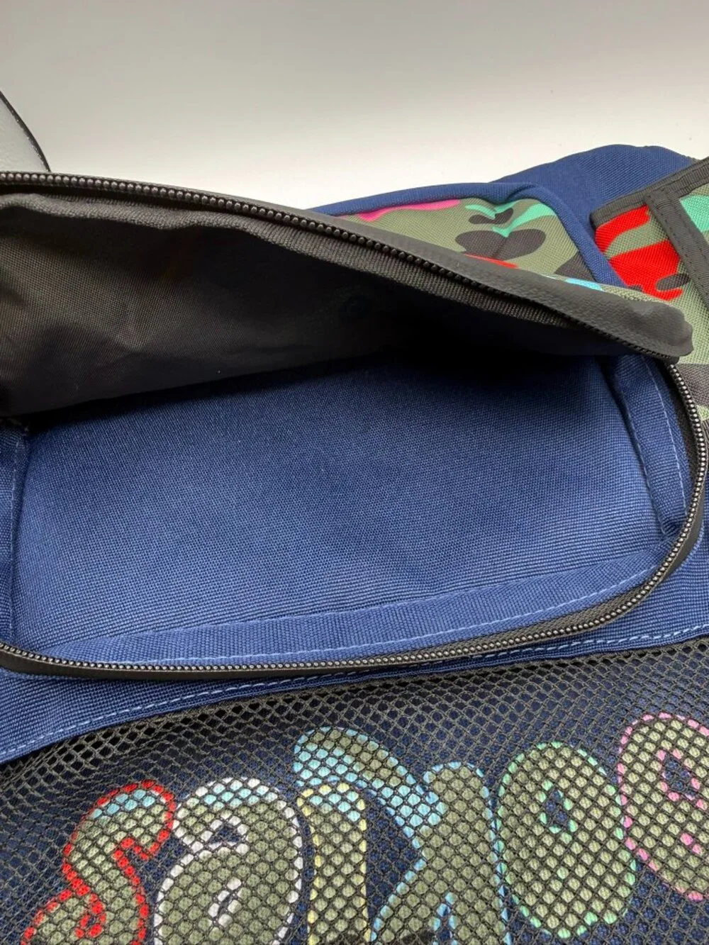 Cookies Smell Proof Camouflage Backpack Multicolor Zip Drawstring Pockets